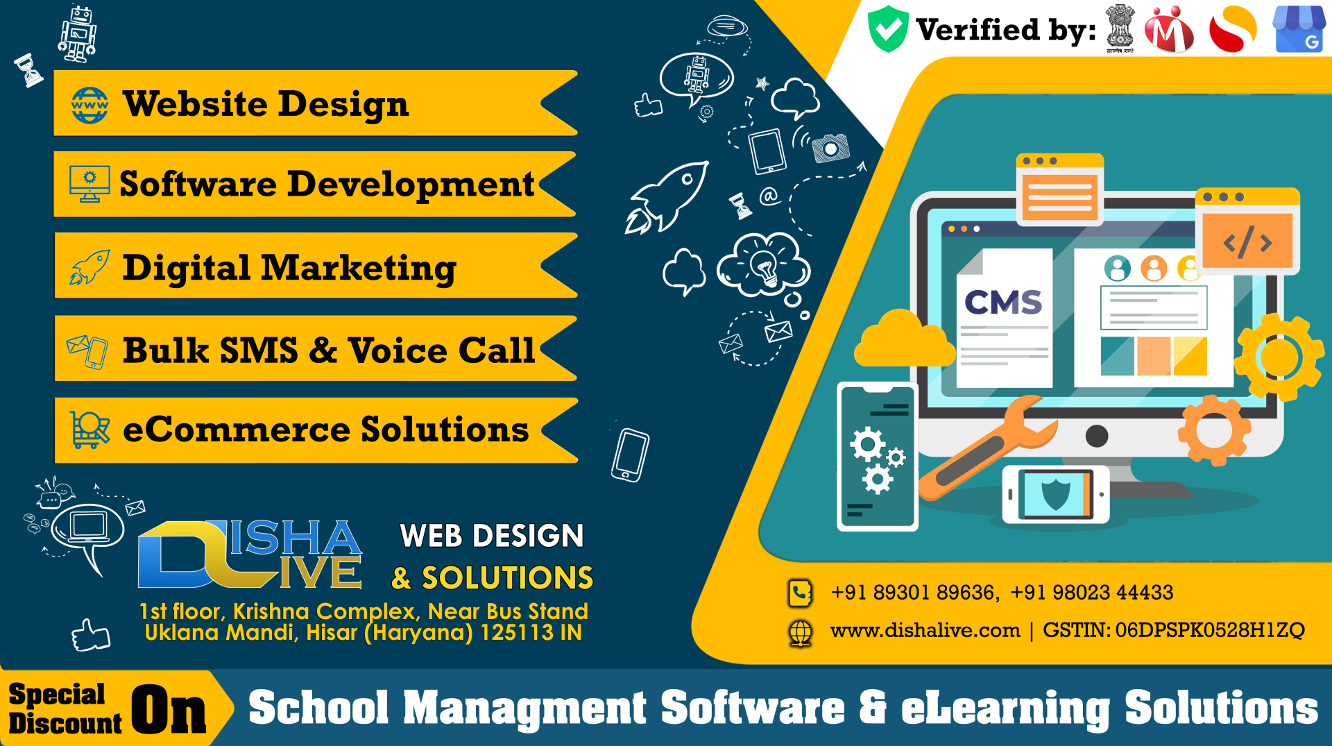 DishaLive Web Design and Solutions